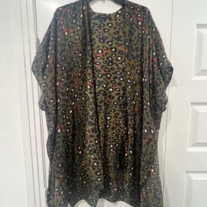 Leopard Kimono